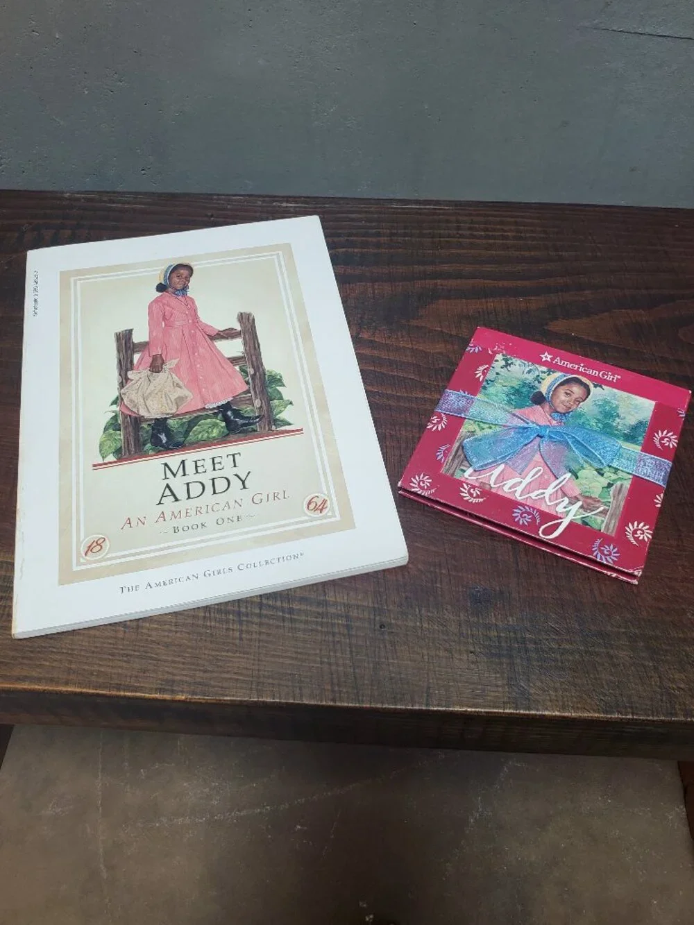 Vintage 1980s-90s American Girl Book Lot - Meet Molly, Meet Addy & Mini Book